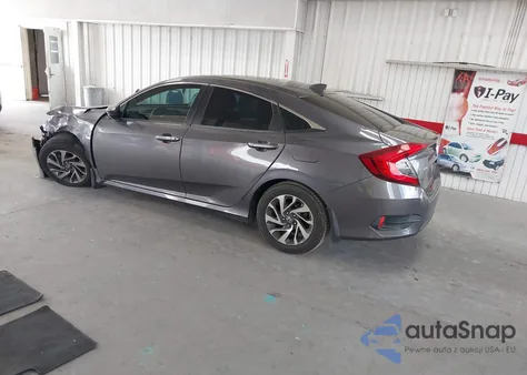 2018 Honda Civic Ex из США, поврежденный, VIN 2HGFC2F74JH501182